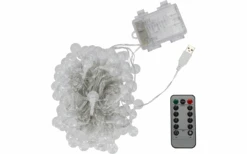 Berger USB Und Batterie Lichterkette 100 LED Kugeln (Länge 11 M) -Fritz! 1123550 6678635
