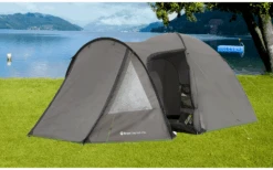 Easy Rock 4+ Geräumiges Kuppelzelt Mit Stehhöhe Und Vorraum Für 4 Personen