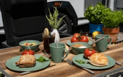 Berger Kynne Polypropylen Geschirr-Set 16-tlg. Für 4 Personen -Fritz! 1136967 6797265