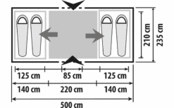 Berger Zelt Liberty 4 Air Familienzelt Für 4 Personen -Fritz! 1172824 6977023