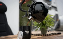 Berger Wasserkessel Mit Signalpfeife Schwarz 2,2 Liter -Fritz! 1176022 7000453