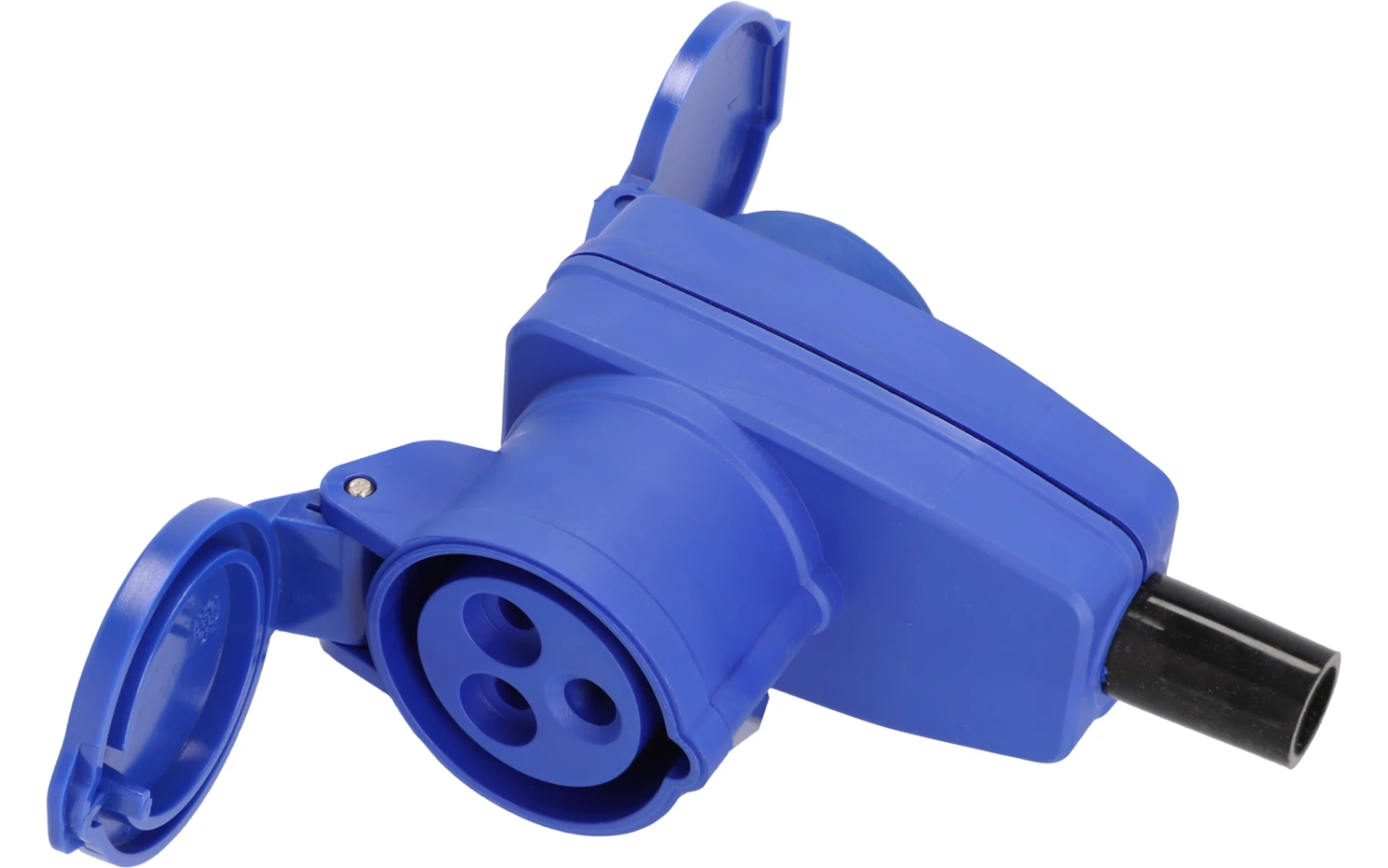 Berger CEE-Winkelkupplung 3-polig Und Schutzkontakt-Kupplung 1 Berger CEE-Winkelkupplung 3-polig Und Schutzkontakt-Kupplung