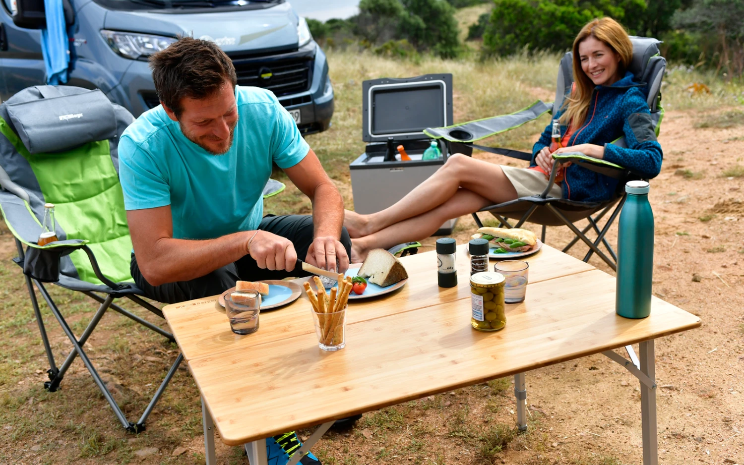 Berger Carry Deluxe Falttisch 100 X 72 Cm 5 Berger Carry Deluxe Falttisch 100 X 72 Cm – Bild 5