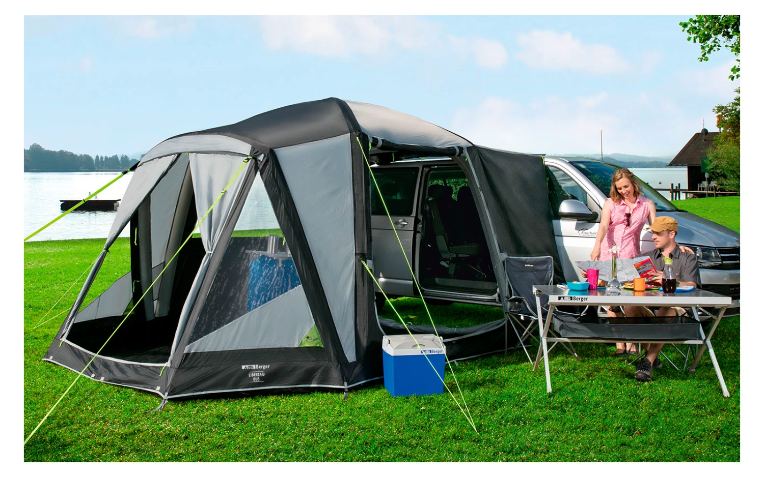 Berger Liberta Air Aufblasbares, FreistehendesVorzelt Für Campingbus 1 Berger Liberta Air Aufblasbares, FreistehendesVorzelt Für Campingbus