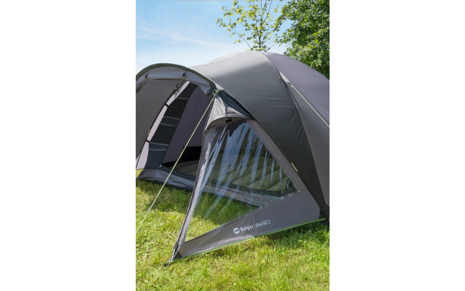 Berger Kuppelzelt Kiwi NZ 2 Wasserdicht Mit Moskitotür Und Dauerbelüftung Für 2 Personen 12 Berger Kuppelzelt Kiwi NZ 2 Wasserdicht Mit Moskitotür Und Dauerbelüftung Für 2 Personen – Bild 12