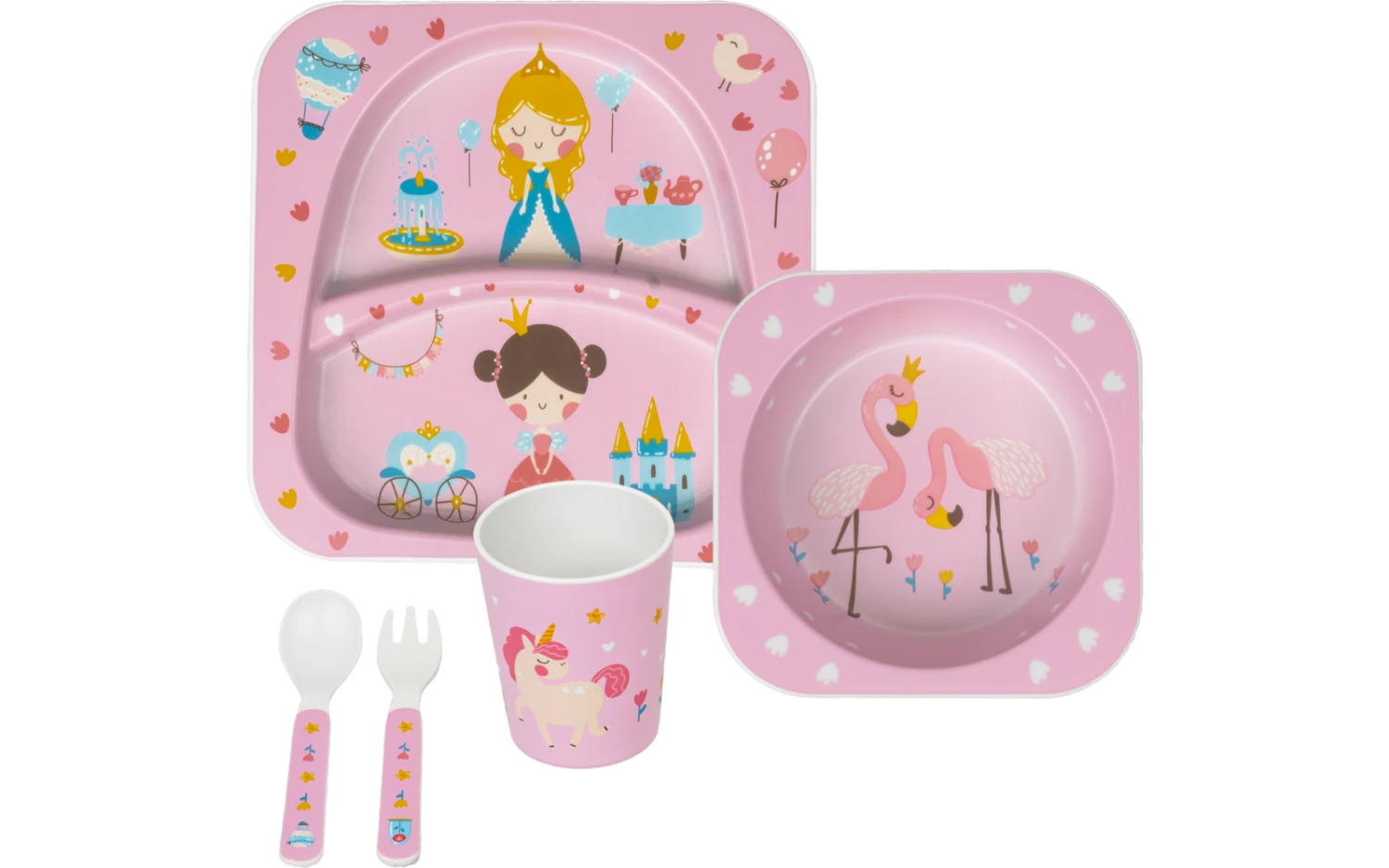 Berger RPET Menina / Nino Kindergeschirr-Set 5-tlg. Für 1 Kind 2 Berger RPET Menina / Nino Kindergeschirr-Set 5-tlg. Für 1 Kind – Bild 2