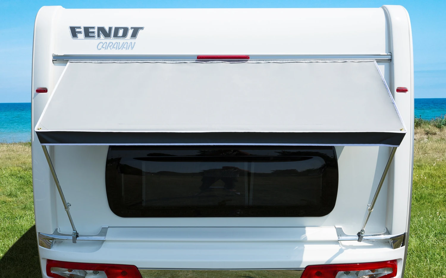 Berger Wachau Fenstermarkise Grau 1 Berger Wachau Fenstermarkise Grau