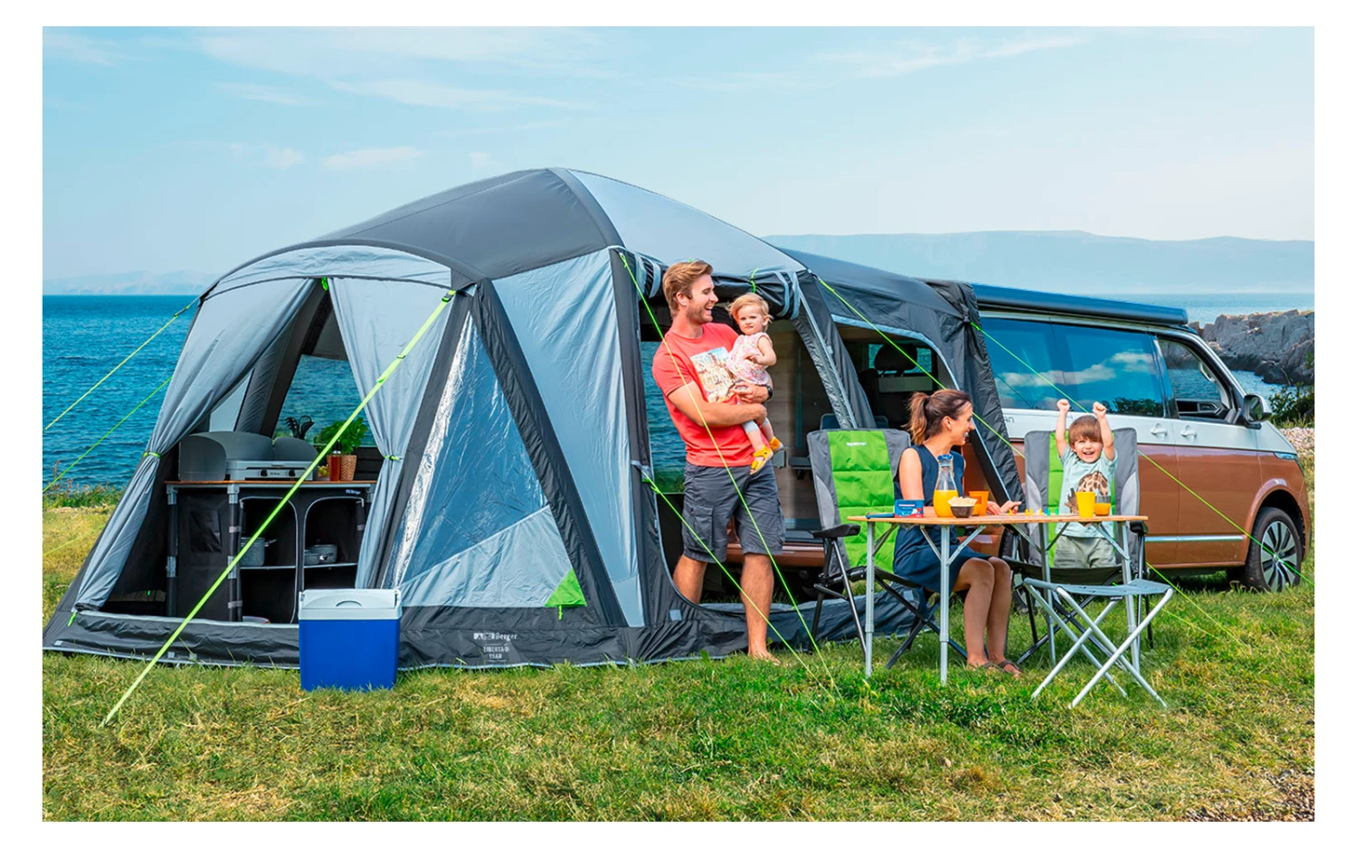 Berger Liberta Air BUS Aufblasbares Heckzelt 1 Berger Liberta Air BUS Aufblasbares Heckzelt