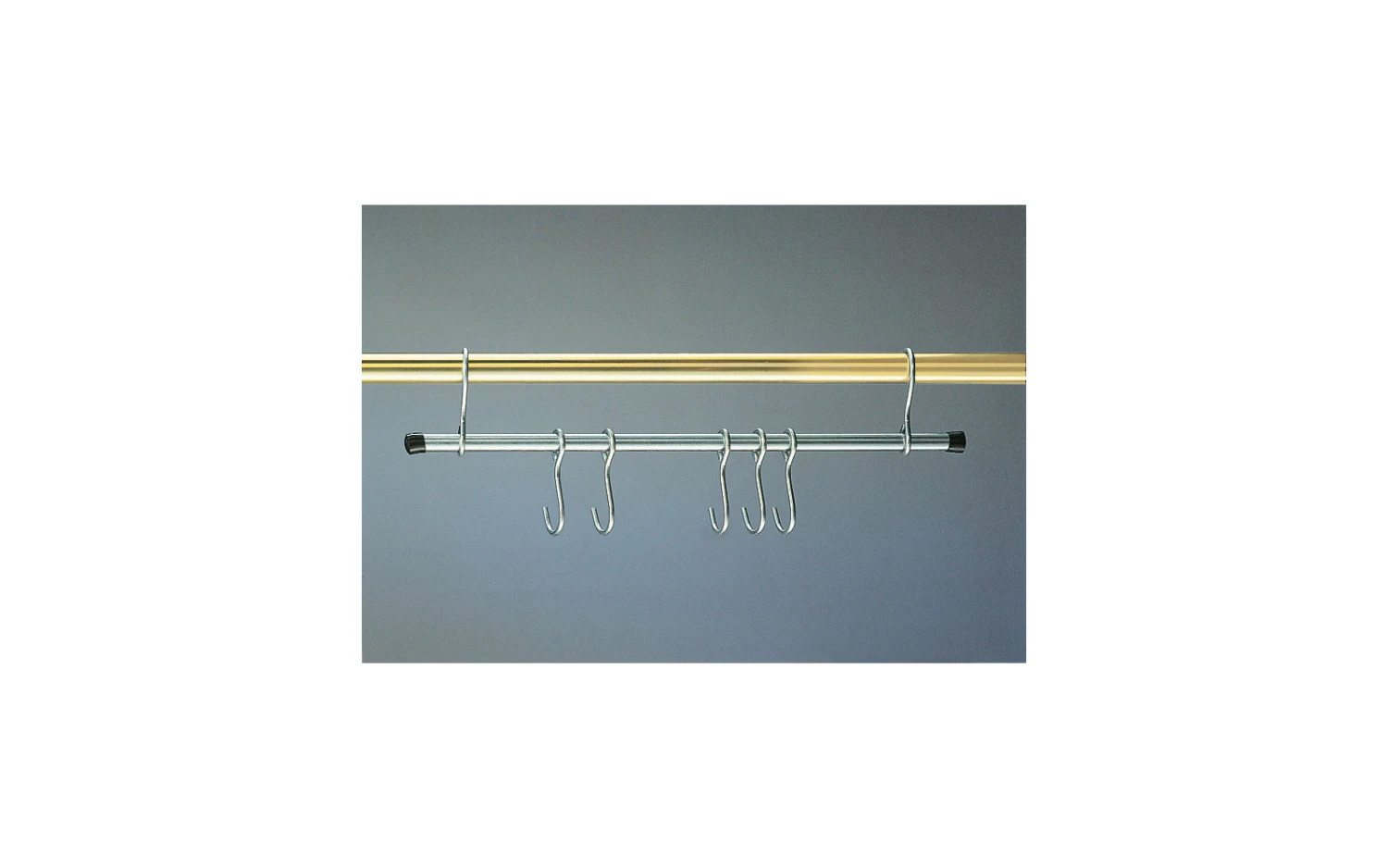 Berger Zelt-Kleiderhänger Silber 40cm 2 Berger Zelt-Kleiderhänger Silber 40cm – Bild 2