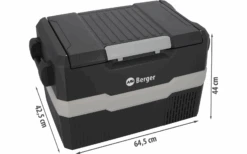 Berger DMC 45 Kompressor Kühlbox Dual-/ Singlezone 12/24/230V45 Liter (altes Modell) -Fritz! 1331551 7636378