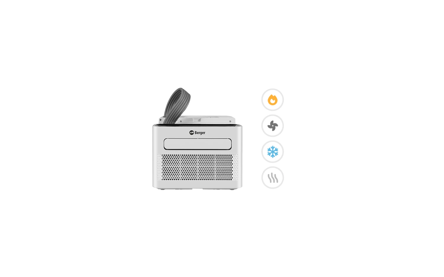 Berger Arktar 5000 Pro Mobile Split-Klimaanlage Mit Heizung 5.000 BTU 1.465 W / 560 W 2 Berger Arktar 5000 Pro Mobile Split-Klimaanlage Mit Heizung 5.000 BTU 1.465 W / 560 W – Bild 2