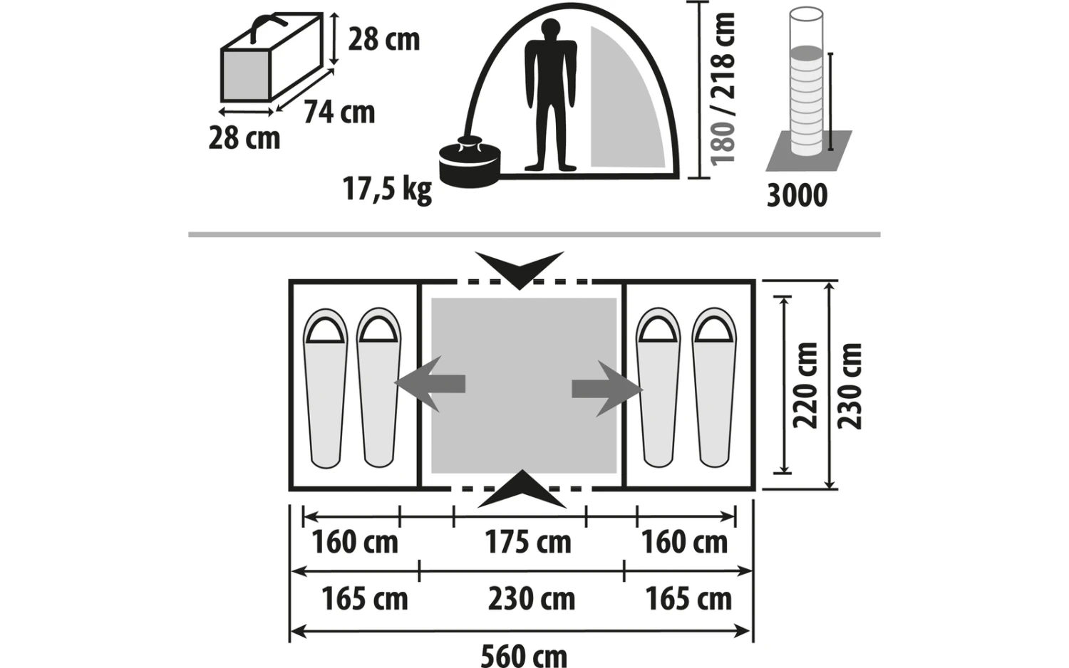 Berger Lagoon 4 Familienzelt 2024 Für 4 Personen 2 Berger Lagoon 4 Familienzelt 2024 Für 4 Personen – Bild 2