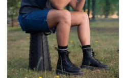 Berger Teleskophocker Schwarz