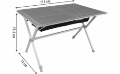 Berger Alu Rolltisch Nera 115 X 78,5 Cm 8 Berger Alu Rolltisch Nera 115 X 78,5 Cm -Fritz! 1426591 8131801