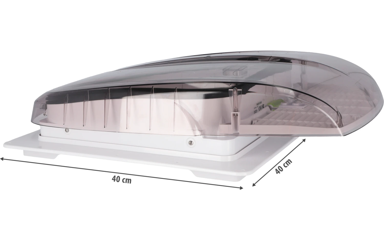 Berger Dachhaube Plus Fan Mit Ventilationssystem 12 V 40 X 40 Cm 3 Berger Dachhaube Plus Fan Mit Ventilationssystem 12 V 40 X 40 Cm – Bild 3