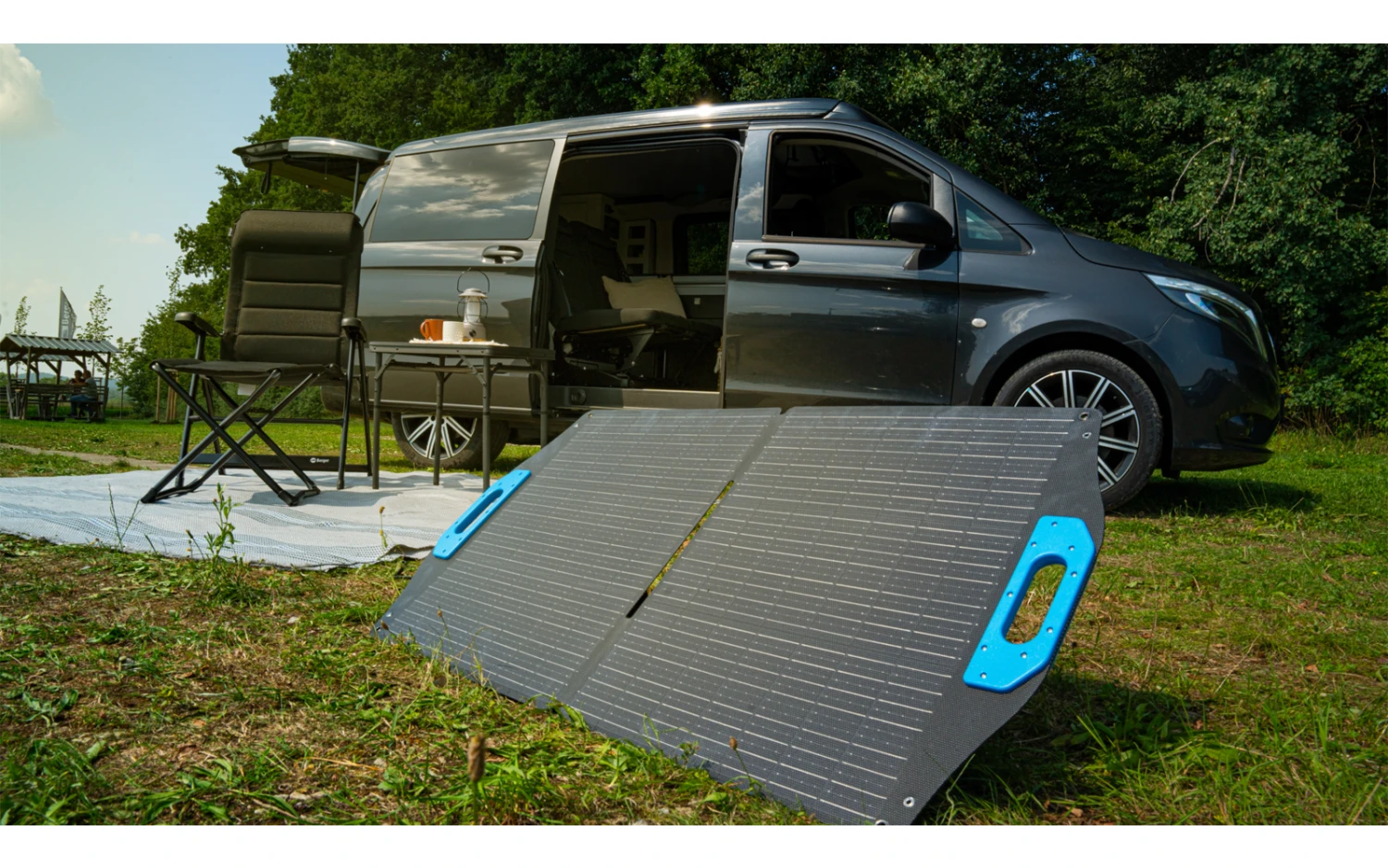 Berger Komplettanlage FaltbaresSolarpanel Set 100 W Inkl. Laderegler 11 Berger Komplettanlage FaltbaresSolarpanel Set 100 W Inkl. Laderegler – Bild 11