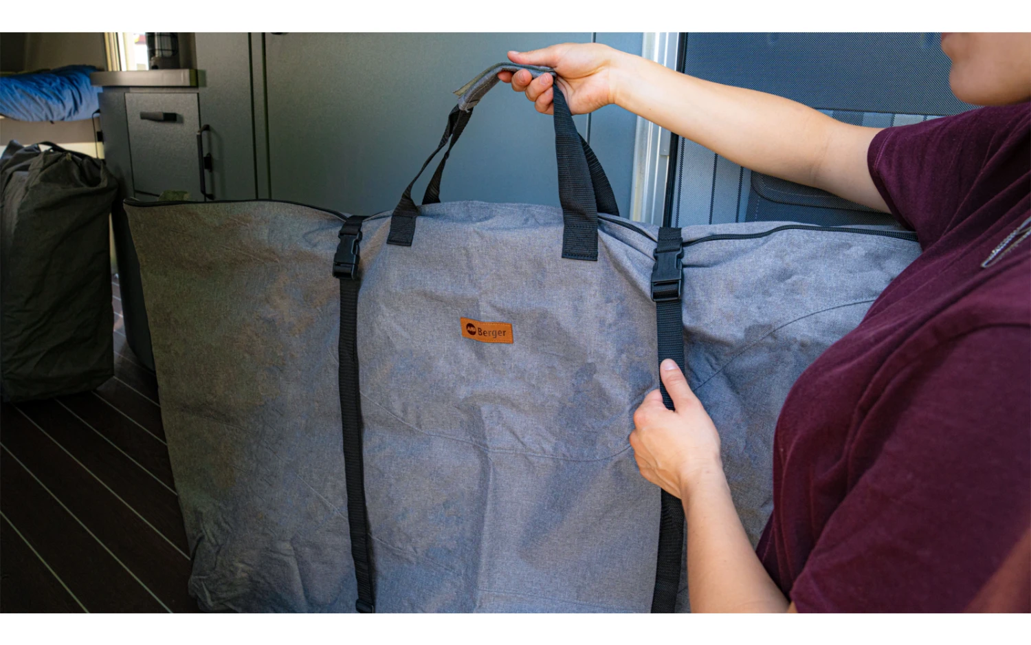 Berger Möbeltasche - Aufbewahrungstasche Für Vier Stühle 3 Berger Möbeltasche - Aufbewahrungstasche Für Vier Stühle – Bild 3