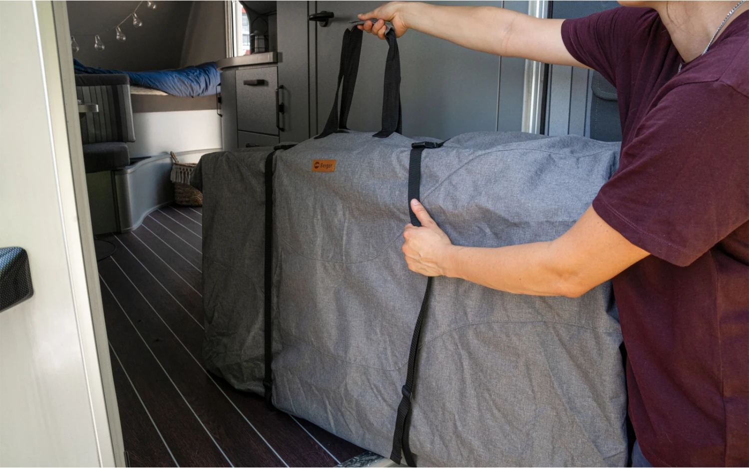 Berger Möbeltasche - Aufbewahrungstasche Für Vier Stühle 4 Berger Möbeltasche - Aufbewahrungstasche Für Vier Stühle – Bild 4