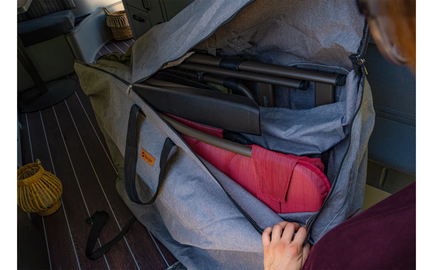 Berger Möbeltasche - Aufbewahrungstasche Für Vier Stühle 6 Berger Möbeltasche - Aufbewahrungstasche Für Vier Stühle – Bild 6