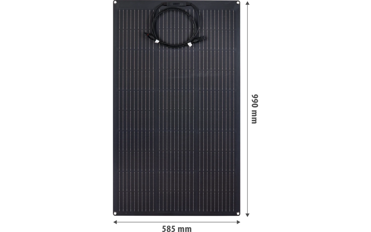 Berger Komplettanlage Deluxe Flex Flexibles Solarpanel Set 100 W 2 Berger Komplettanlage Deluxe Flex Flexibles Solarpanel Set 100 W – Bild 2