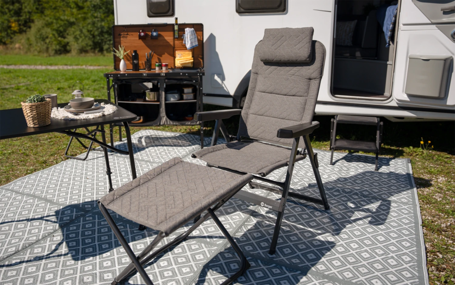 Berger Beinauflage Dakar Freistehend Für Alle Dakar Stühle 5 Berger Beinauflage Dakar Freistehend Für Alle Dakar Stühle – Bild 5
