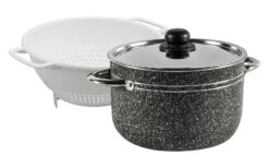 Berger Stone Rock Pasta Topfset 3-tlg. Mit Antihaftbeschichtung