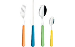 Berger Happy Camper Edelstahl Besteck-Set 16 Tlg. Bunt Für 4 Personen