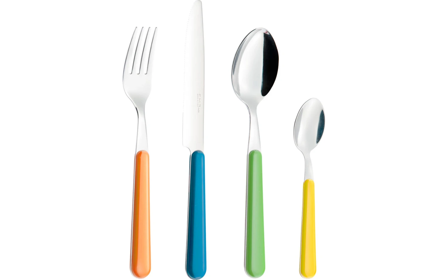 Berger Happy Camper Edelstahl Besteck-Set 16 Tlg. Bunt Für 4 Personen 1 Berger Happy Camper Edelstahl Besteck-Set 16 Tlg. Bunt Für 4 Personen