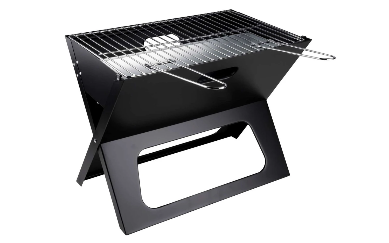 Berger Picknick- / Holzkohlegrill Mit Klappmechanismus 1 Berger Picknick- / Holzkohlegrill Mit Klappmechanismus