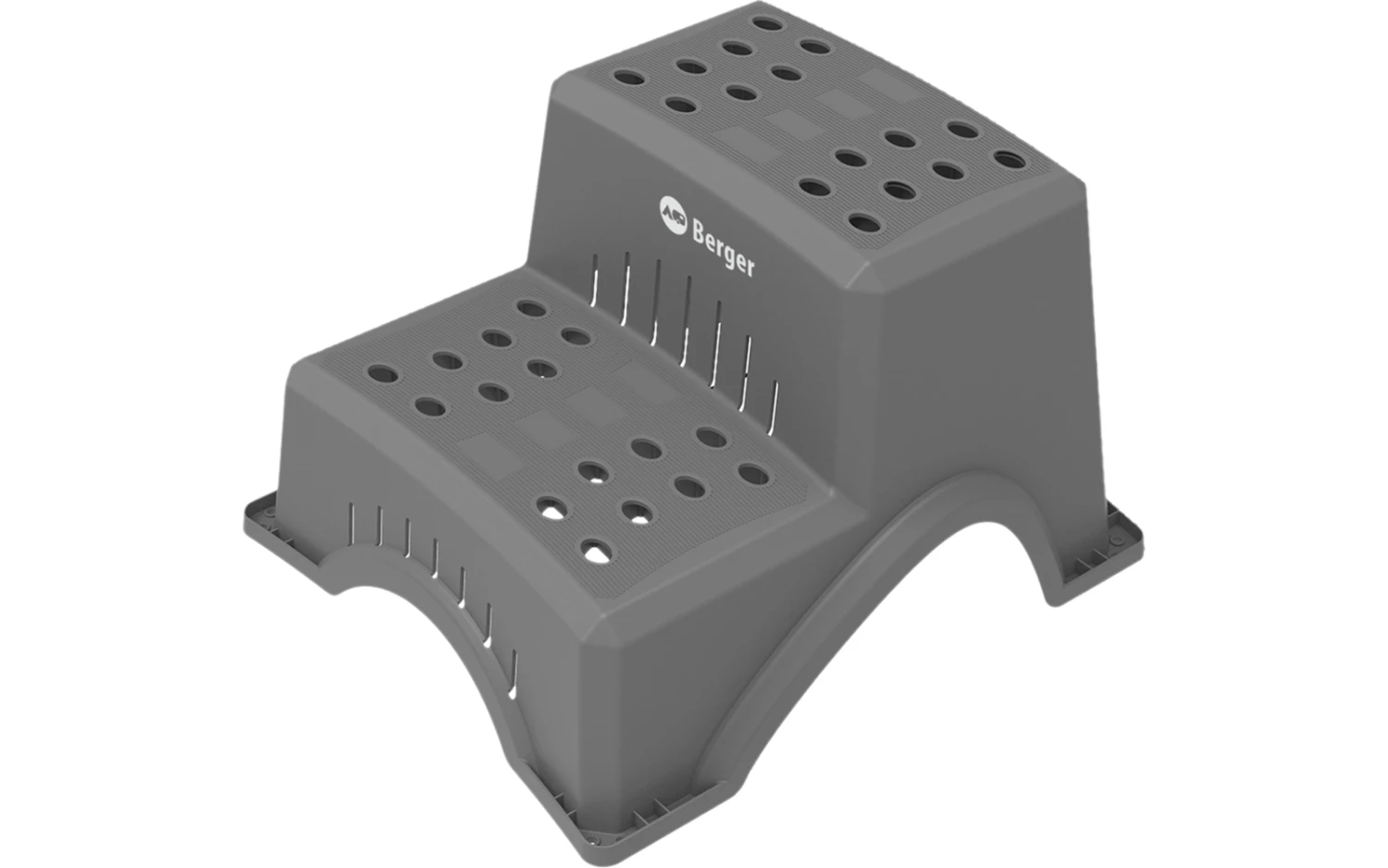 Berger Doppel Trittstufe Kunststoff (Höhe 37 Cm) 1 Berger Doppel Trittstufe Kunststoff (Höhe 37 Cm)