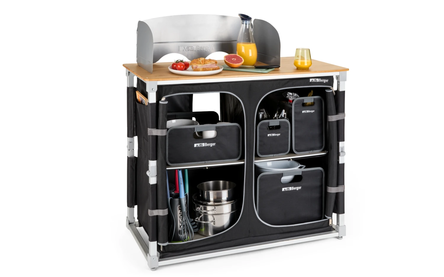 Berger Küchenbox / Campingschrank Deluxe 8 Berger Küchenbox / Campingschrank Deluxe – Bild 8
