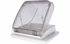 Berger Dachhaube 40x40 Cm Mit Moskitoschutz & Verdunkelungsrollo Transparent -Fritz! 975527 5987732